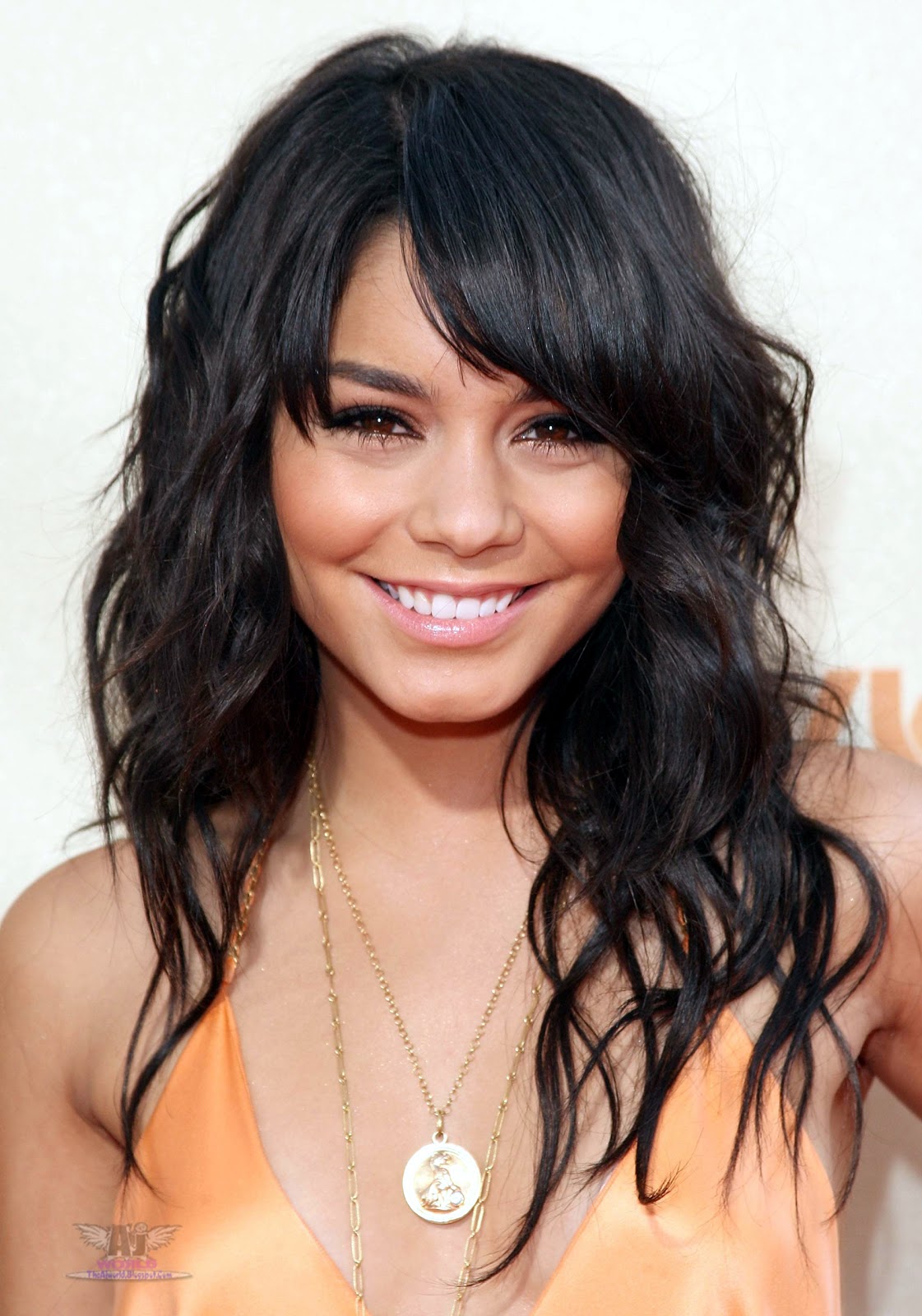 Cute Haircuts For Long Hair With Side Swept Bangs Vanessa Hudgens Latest Unseen Photos In Bikini 2011