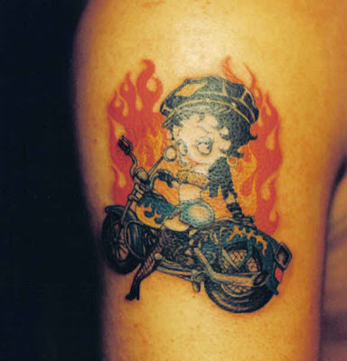 betty boop tattoo. Betty Boop Tattoos
