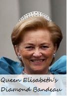 Queen Elisabeth's Diamond Bandeau Tiara