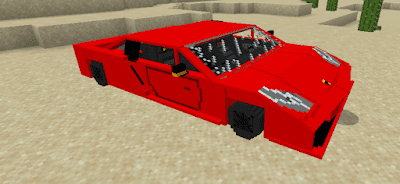 Lamborghini Addon Minecraft Java/Bedrock/Pocket Edition