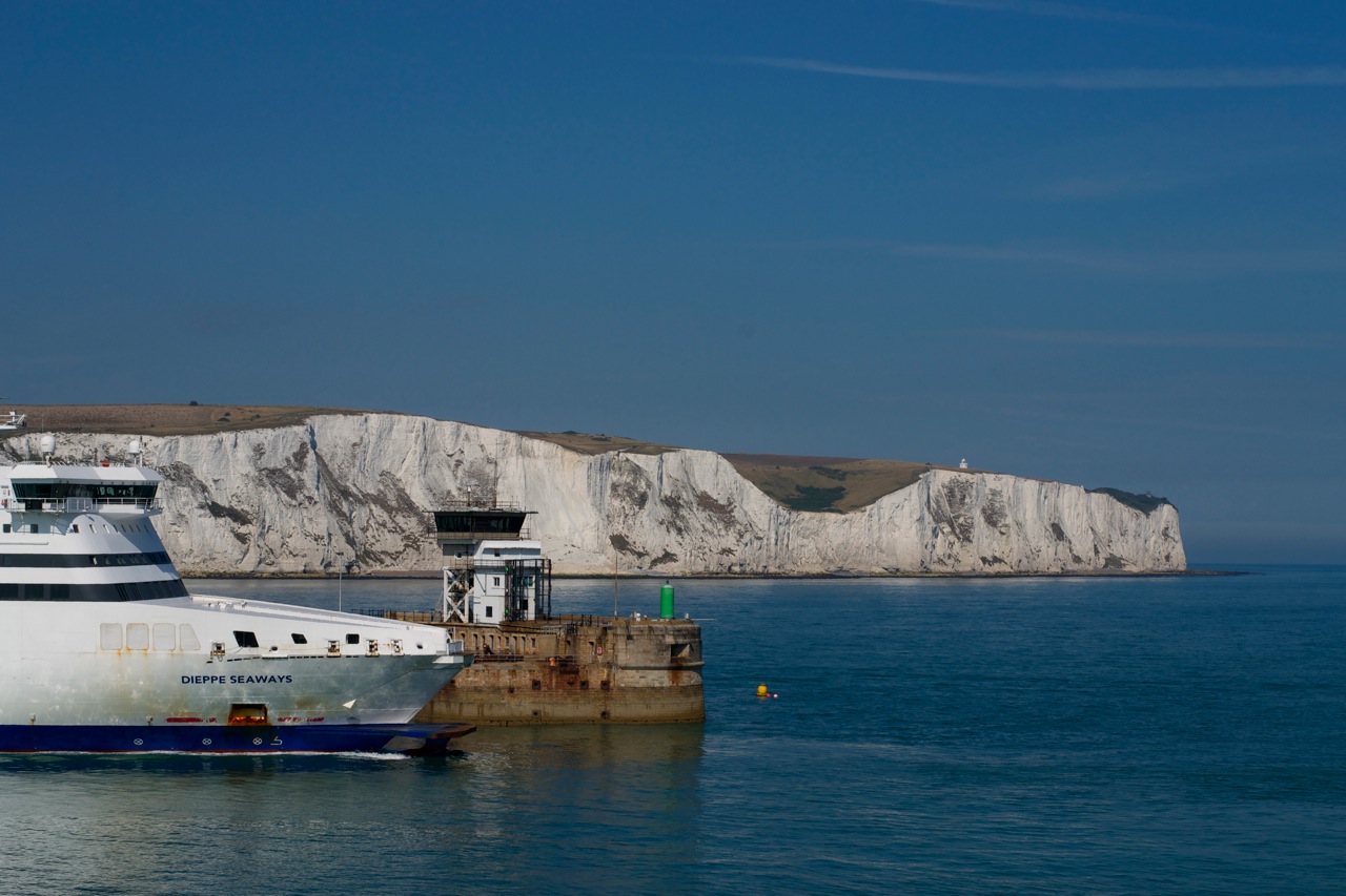 The port of Dover, England · Lisa Stefan