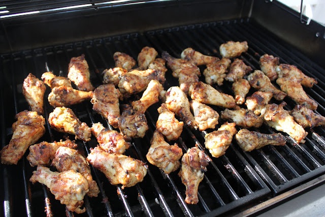 grilling wings