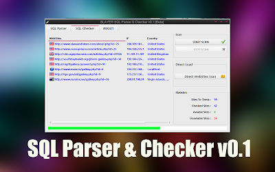 Program-SQL Checker & Parser v0.1