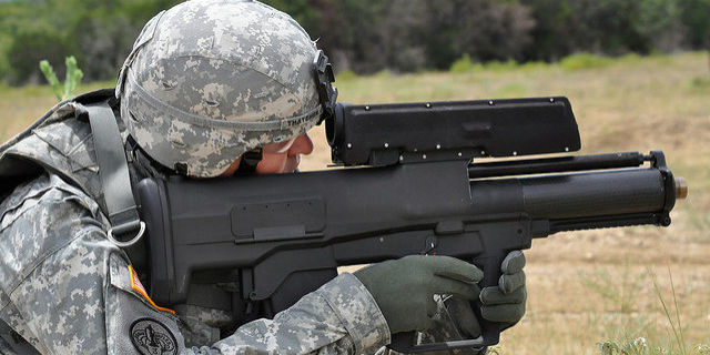 Smart XM25 Grenade Launcher