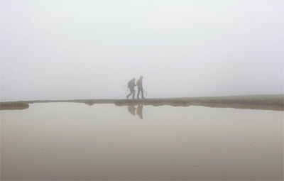 Niebla intensa en todo el recorrido