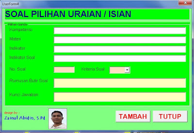 Download Aplikasi Pembuat Soal dan Kisi-kisi Soal secara Otomati