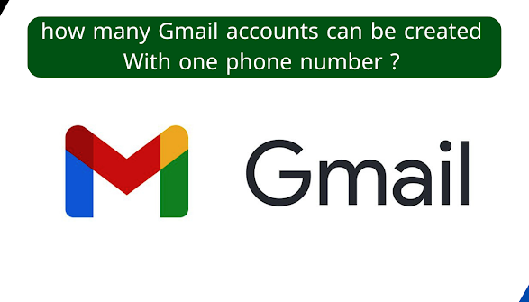 With one phone number and one IP address how many Gmail accounts can be created