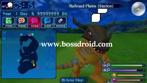 Game PPSSPP PSP Digimon World Re Digitize ISO CSO Android