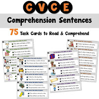  Silent E Comprehension Sentences