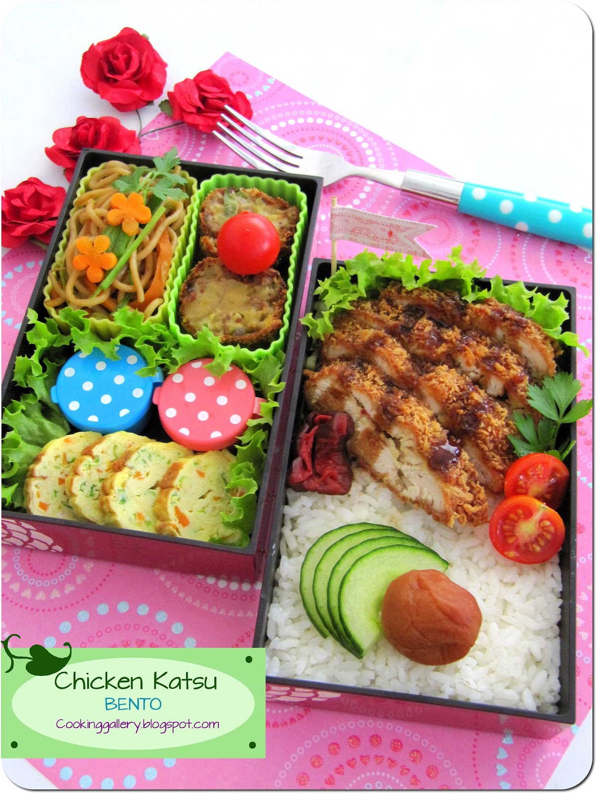 Chicken Katsu Bento Cooking Gallery