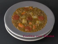 Lentejas con chorizo