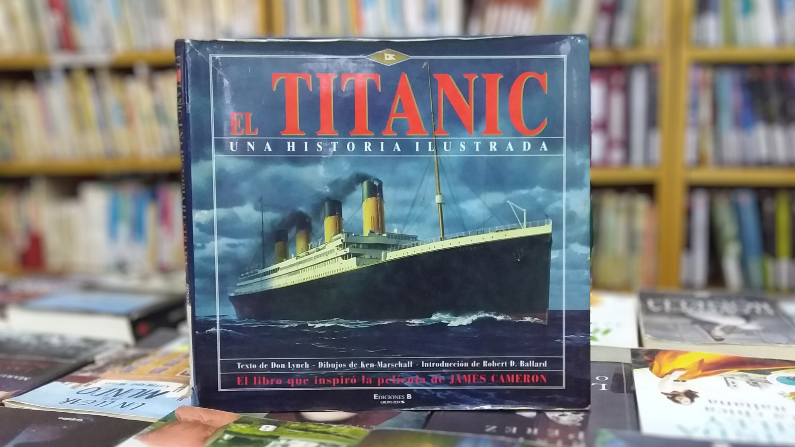 «Titanic: una historia ilustrada», en la Biblioteca Municipal Antonio Colón.