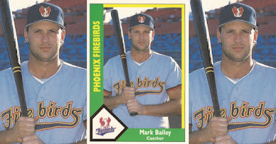 Mark Bailey 1990 Phoenix Firebirds card