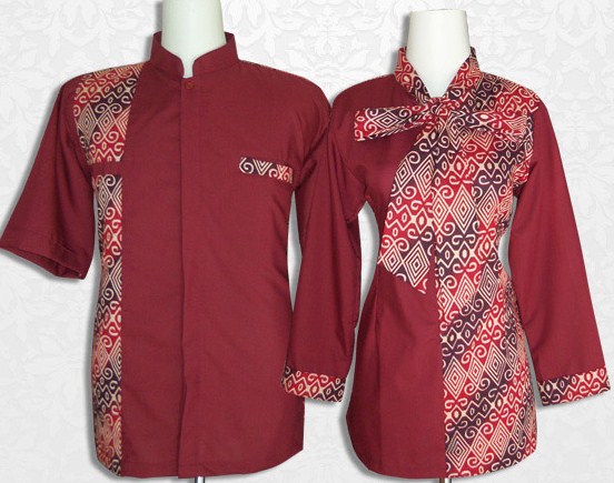  Model  Baju  Atasan  Batik  Modern Untuk Pria  Dan  Wanita 