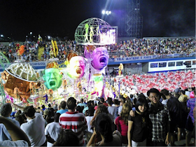 Samba Carnival at Sao Paulo