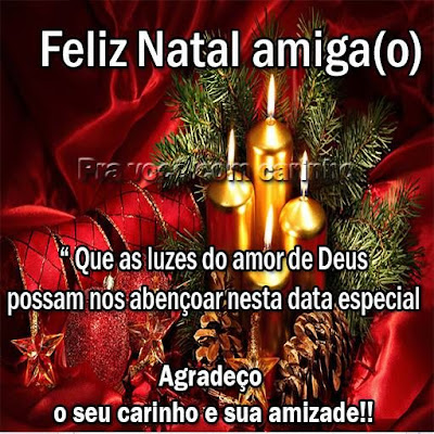 Mensagem de natal para amigos