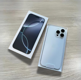 All new iphone 16 pro max with different color and features