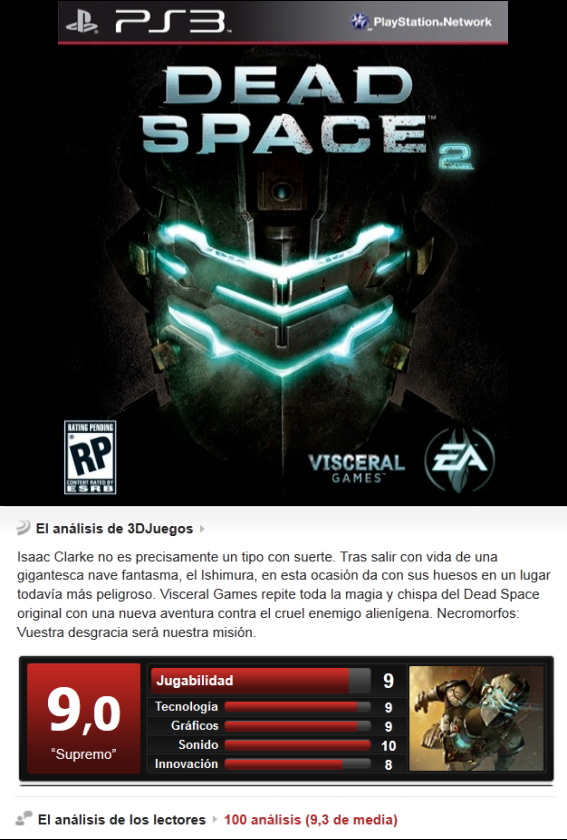 Dead Space 2 [Multi][3.55][PS3]