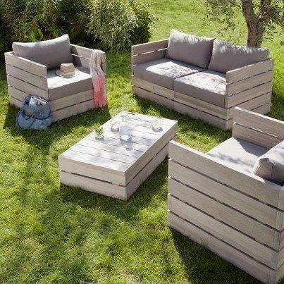 how to make outdoor furniture