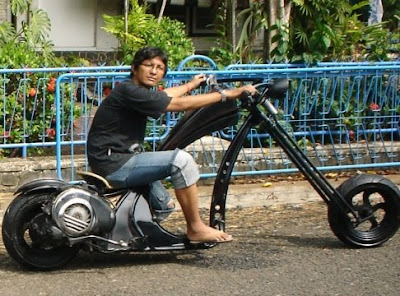 Motor Vespa Modifikasi