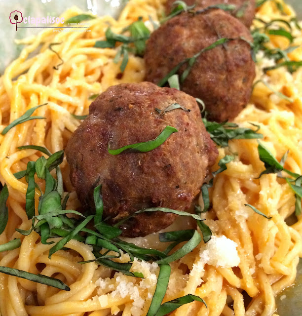 Spaghetti Meatballs from Earth Kitchen BGC