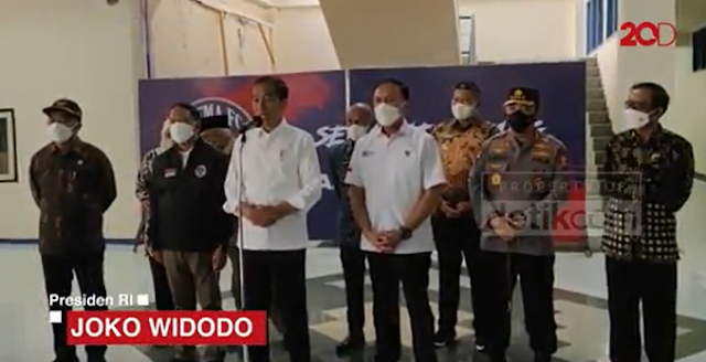 Presiden Jokowi Singgung Pintu Stadion yang Terkunci saat Tragedi Kanjuruhan