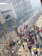Boston Marathon Explosion Video and Photos (Warning: Graphic Images) (boston marathon explosion)