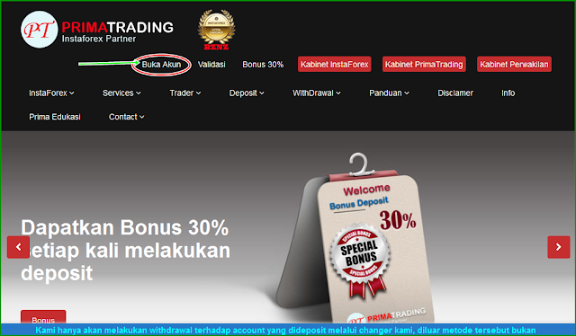 Gambar dan Penjelasan Mudah Belajar Trading Pemula di PrimaTrading