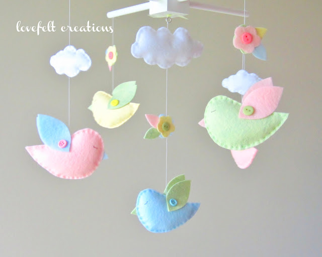 Bird Mobile Nursery