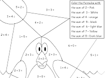 Coloring Number Math