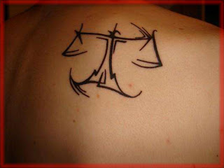 Zodiak Tattoos Gallery - Libra Tattoo 