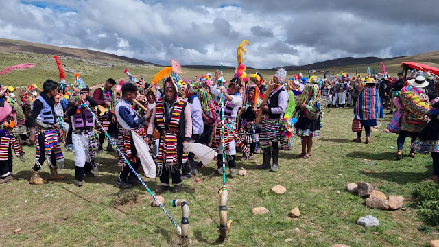 Karneval 2024 in meinen Landgemeinden in den Bergen Boliviens.