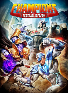 Champions Online 2009 pc dvd front cover