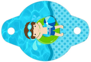 Boy in Pool: Free Party Printables