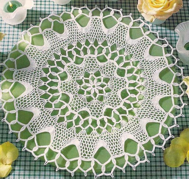 crochet napkins patterns