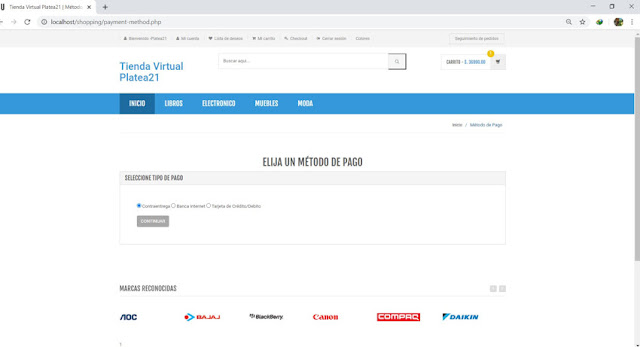 pagos virtuales php platea21