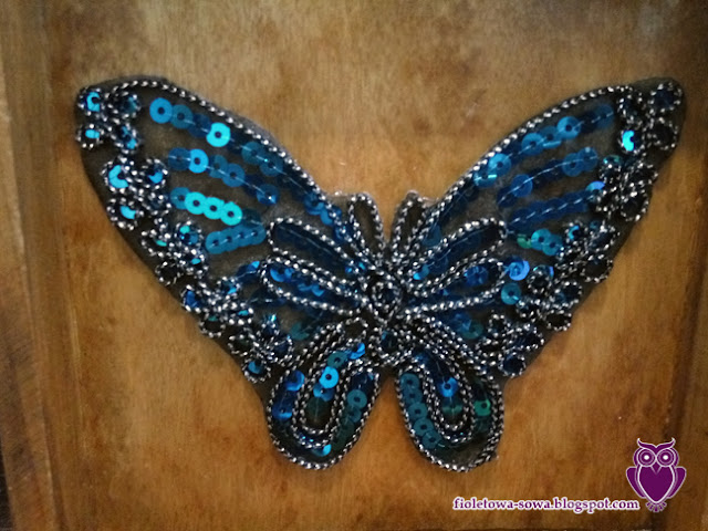 sequin butterfly