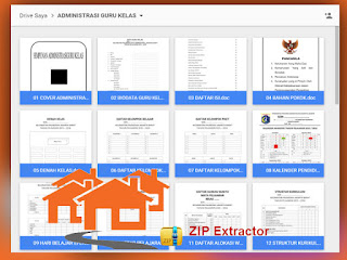 Download kumpulan Format Administrasi Kelas Terbaru