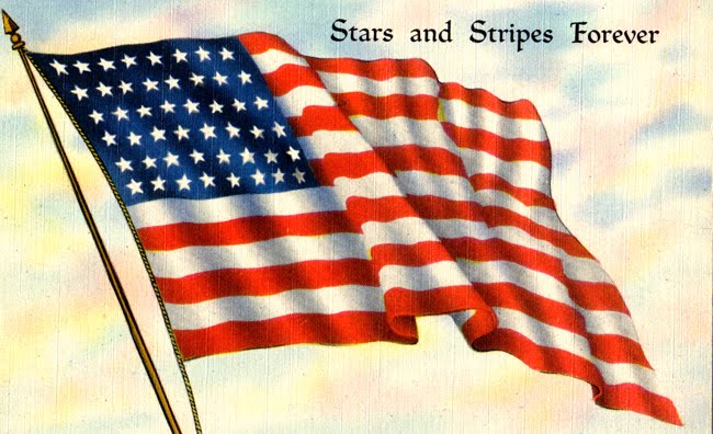 american flag clip art. Americans hold their flag up