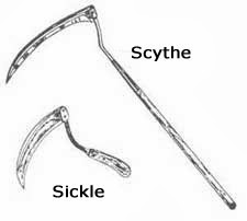 the sickle and scythe