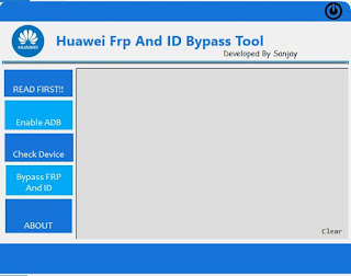 Huawei Frp And ID Bypass Tool 2019