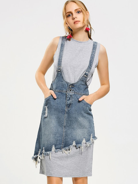 abiti denim estate 2018 denim dresses summer denim dresses zaful dresses fashion moda shopping on line abiti zaful abiti inverno 2018 