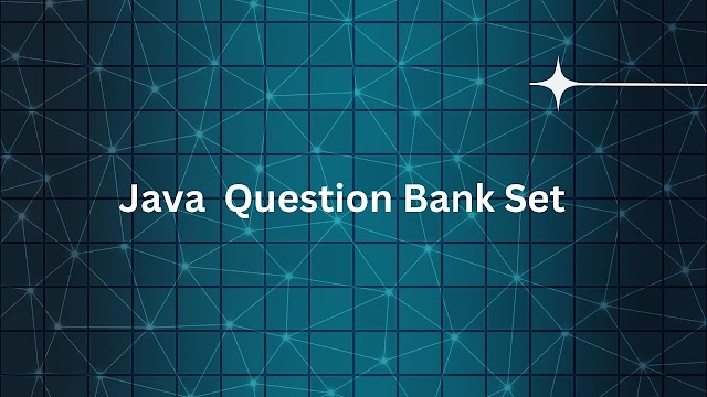 Java Question Bank 