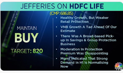 JEFFERIES ON HDFC LIFE - Rupeedesk Reports - 25.01.2021