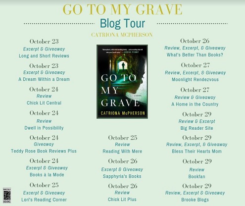 go to my grave book tour