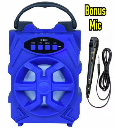Speaker Bluetooth Portable 288 Warna Biru