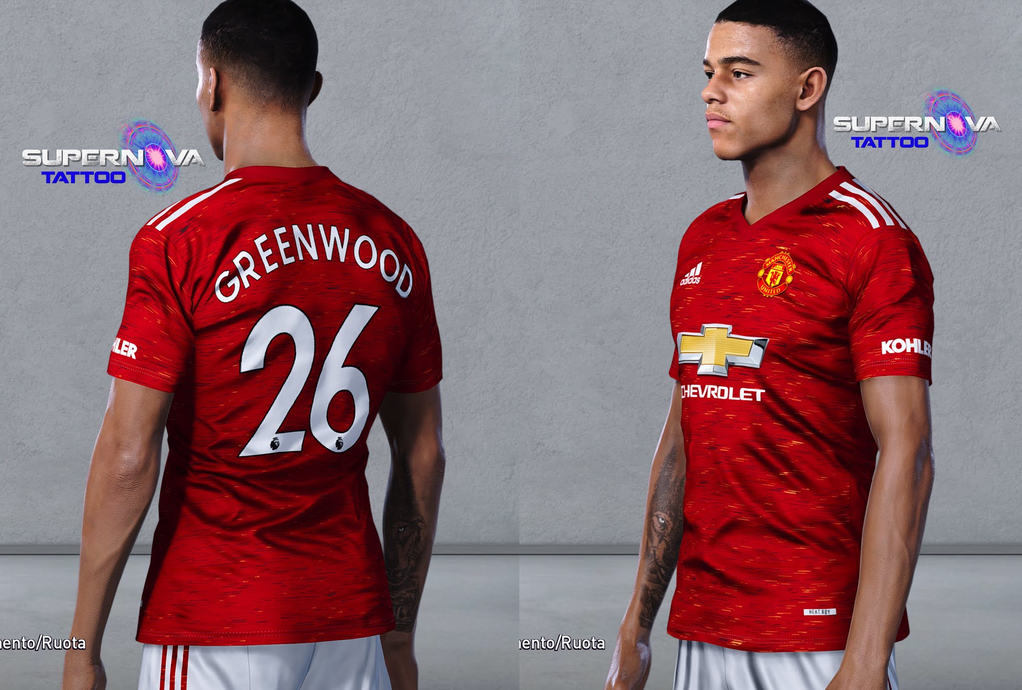 Pes 2020 Tattoo Mason Greenwood By Supernova Soccerfandom Com Free Pes Patch And Fifa Updates [ 1384 x 2048 Pixel ]