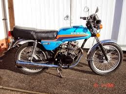 modifikasi classic honda cb 100 biru