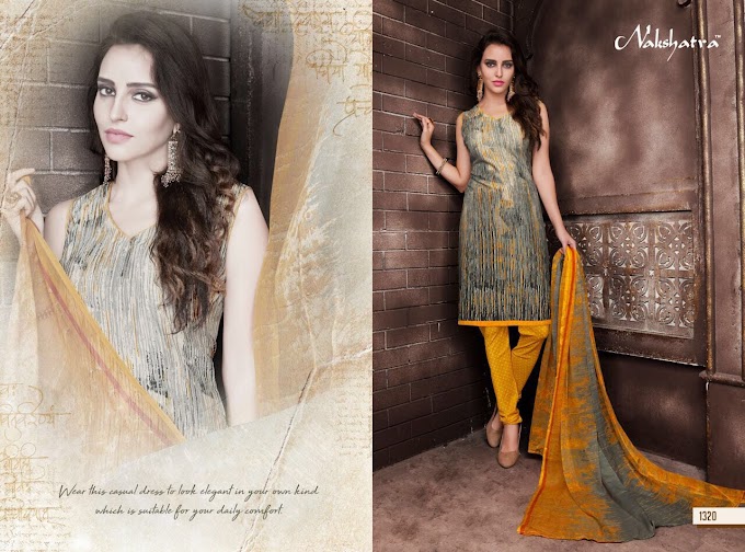 NAKSHTRA VOL-35 LOW RATE SALWAR SUIT - MANSI GARMENST