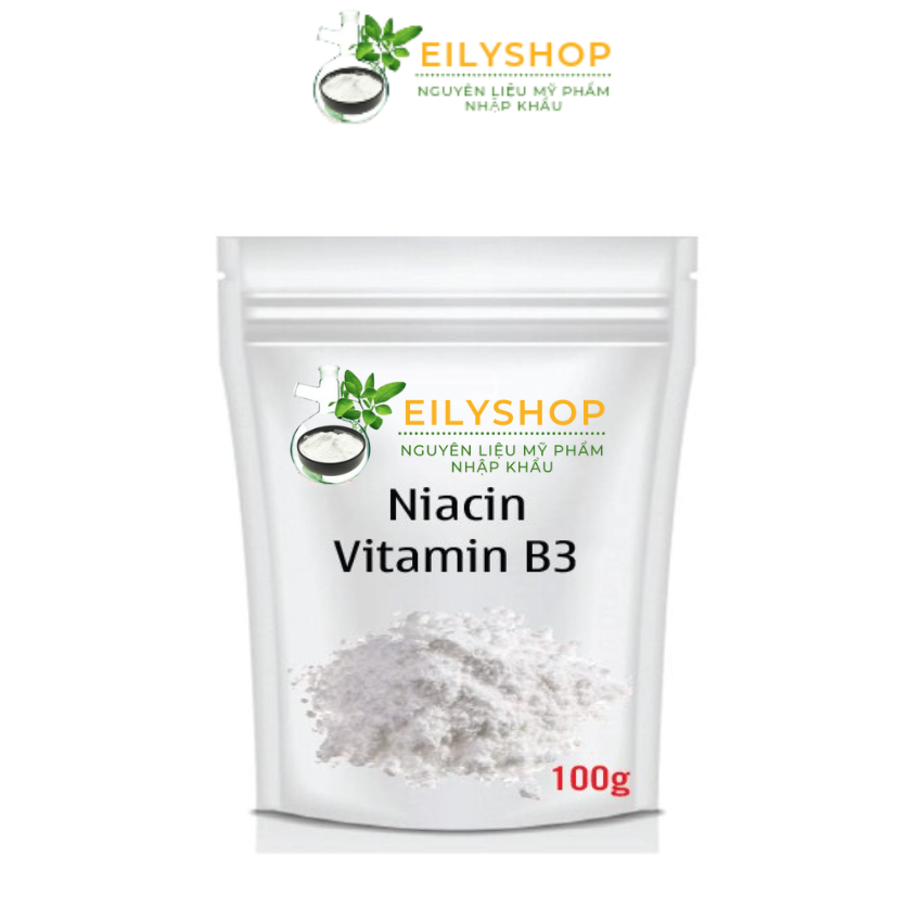 Vitamin B3 (Niacinamide) Nguyên Liệu Mỹ Phẩm Nhập Khẩu